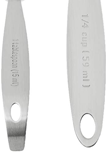 Cuisipro Stainless Steel Measuring Cup And Spoon Set
