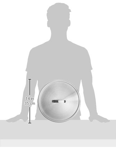 Crestware Fry Pan Dome Pan Cover For 12.625-Inch Fry Pan