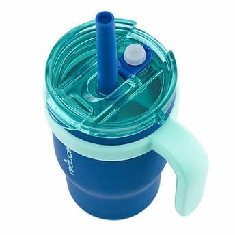 Reduce 14Oz Coldee Tumbler With Handle For Kids Leakproof Insulated Stainless Steel Mug With Lid & Straw -Spill Proof Chew-Resis