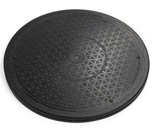 Jdyyicz 12 Inch Heavy Duty Rotating Swivel Steel Turntable Ball Bearings Stand Lazy Susan For Indoor/Outdoor Use With Monitor/Tv