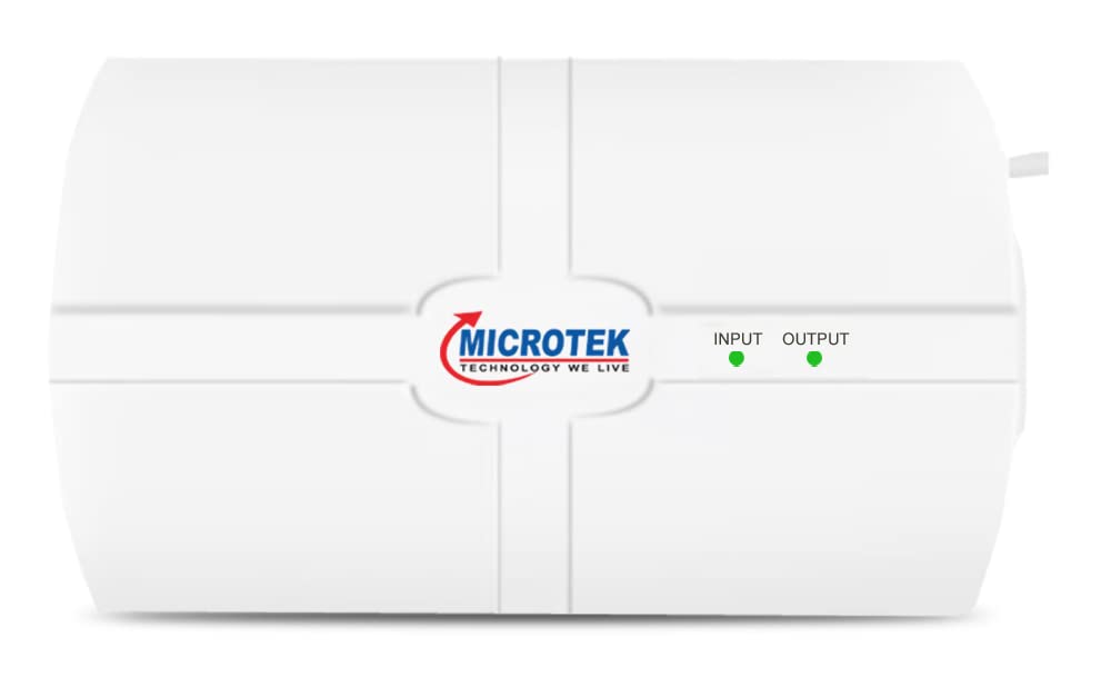 Microtek Smart Em4170+ Led Display Wall Mounted Automatic Voltage Stabilizer For Ac Air Conditioner Up To 1.5 Ton Working Power 