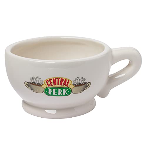 Friends Central Perk 3-Piece 3.5-Ounce Ceramic Sculpted Mini Cup Set