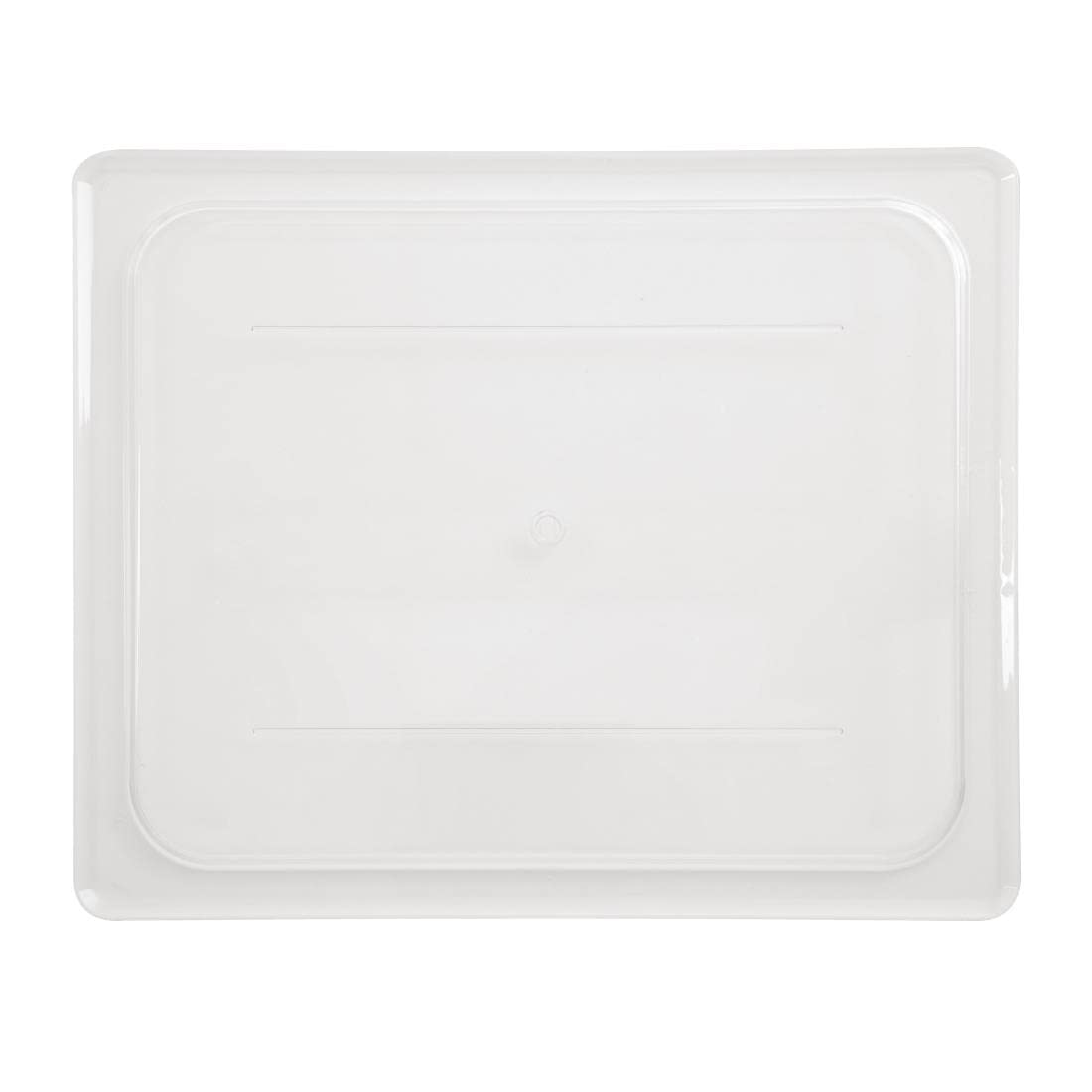 Cambro 20Cwc135 Camwear Food Pan Cover 1/2 Size Flat Clear - Case Of 6