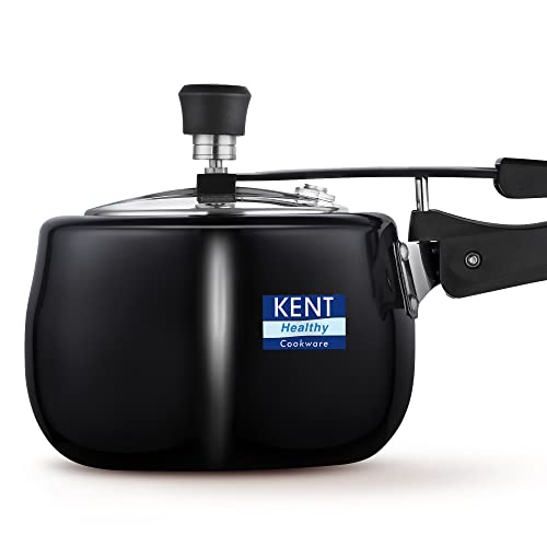 Kent Hard Anodised Frying Pan 22 Cm | 1.4L | Non-Reactive, Toxic & Staining Food Grade Surface | 3.25Mm Thick Base For Uniform H