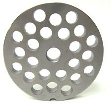 Smokehouse Chef Size #22 X 3/8 (10 Mm) Sausage Grind Holes Meat Grinder Plate Disc Fits Hobart 8422 4322 4622 4822 100% Stainles