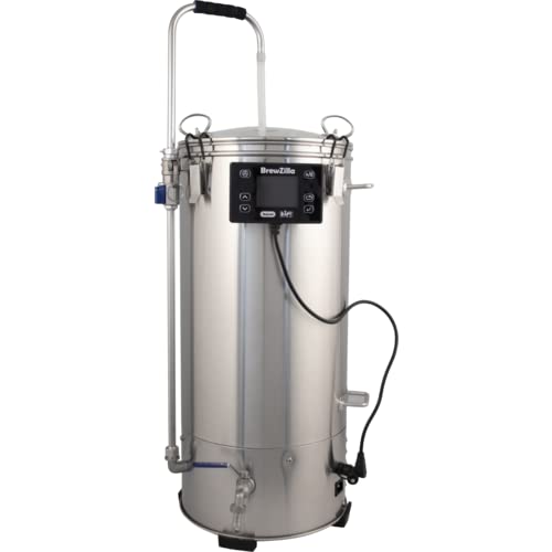 Kegla Brewzilla Gen 4 - Wifi/Rapt Integrated - With Pump - 35L - 110V, Silver