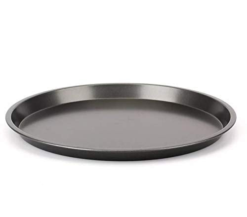 Xacton Pizza Tray | Carbon Steel Non-Stick Bakeware | Round Shape Plate | Cake Pizza Pan Baking Mould | Used In Microwave Oven, 