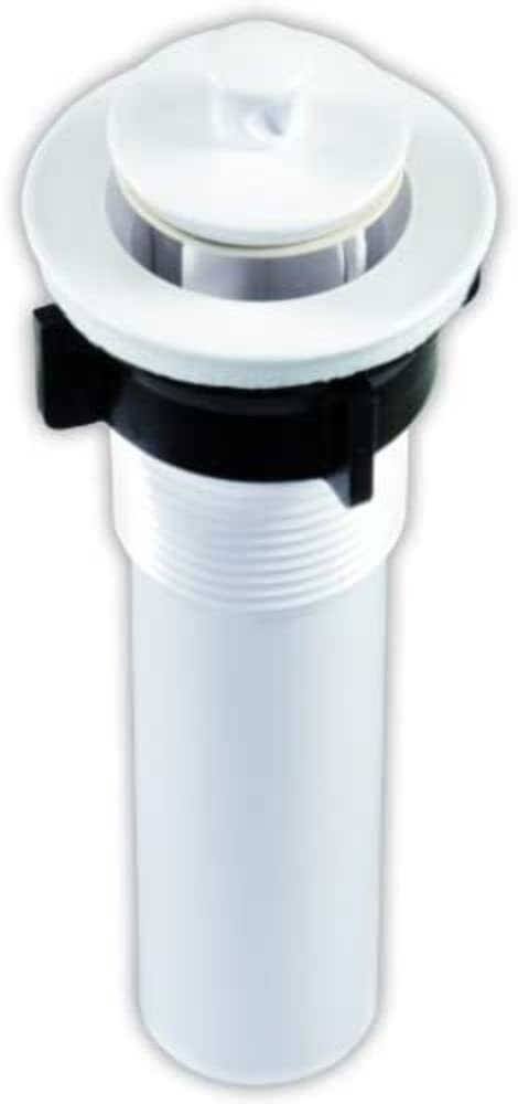 Jr Products 95215 Sink Strainer With Pop-Up Stopper - White (6)