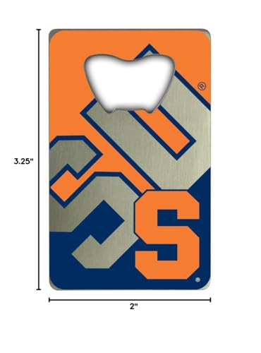 Syracuse Orange Bottle Opener Credit Card Style - Special Order