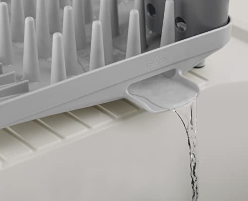 Joseph Joseph Compact Dish Rack - Grey, Model 851671, Space-Saving Design