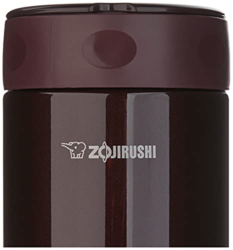 Zojirushi Stainless Steel Food Jar, 16.9-Ounce, Dark Brown