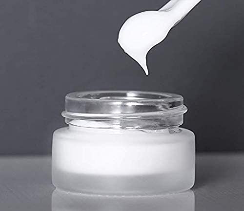 100G 100Ml Frosted Glass Cream Jar Cosmetic Container With Inner Liners And Natural Bamboo Lids Refillable Straight Sided Glass