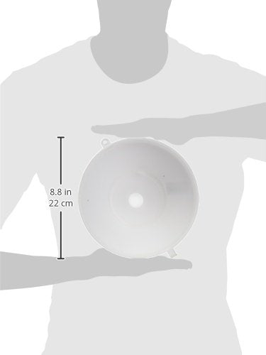 Learn To Brew 1E-N8Cz-3Kz5 Plastic Funnel With Strainer 8''