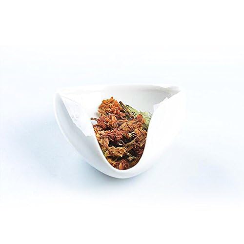 11X4Cm White Porcelain Cha He Tea Vessel -Coffee Bean Weighing Tray-Loose Leaf Tea Presentation- Tea Accessory - Tea Scoop