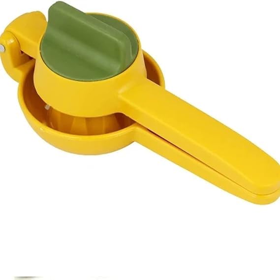 Fizloz Manual Citrus Juicer And Lemon Squeezer With BuiltIn Twist Reamer  DualAction Handheld Fruit Press For Lemons And Lime