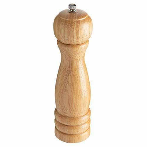 CALIST Salt and Pepper Grinders Set, Manual Wooden Salt and Pepper Mills Shakers, Ceramic Rotor with Strong Adjustable Coarsenes