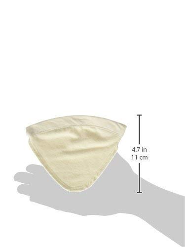 Hario Cloth Filters For Woodneck Drip Coffee Pot, 480Ml, Natural, 3Ct