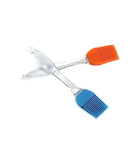Easy Chef  Mini Silicon Oil Basting Brush (Multicolour)  Pack Of 2