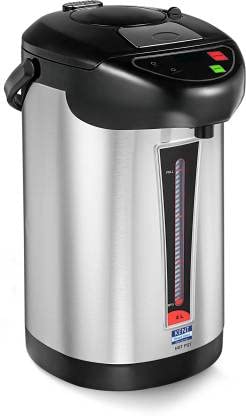 Kent Hot Pot Auto Electric Kettle With Water Dispenser 4 Liters Storage Capacity 750 Watts Appliance Inner Pot & Plastic Outer B