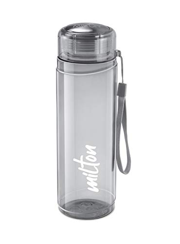 Milton Hector 1000 Pet Water Bottle, 1 Piece, 1 Litre, Grey