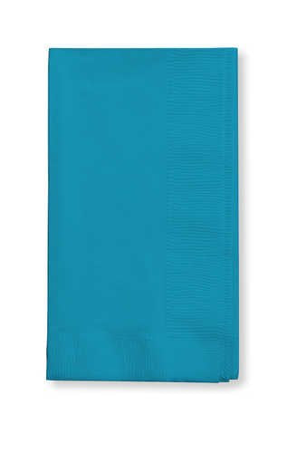 Turquoise 3-Ply Dinner Napkin 25 Per Pack