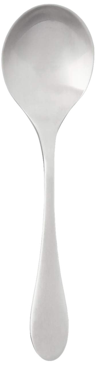 Knork Original Bouillon Stainless Steel Soup, Specialty Spoons, (Pack Of 6)