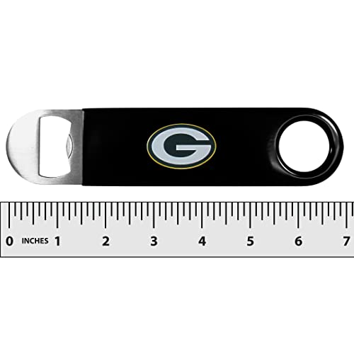 Siskiyou Fan Shop Green Bay Packers Long Neck Bottle Opener One Size Black