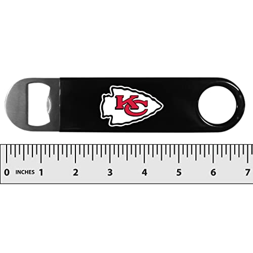 Siskiyou Fan Shop Kansas City Chiefs Long Neck Bottle Opener One Size Black