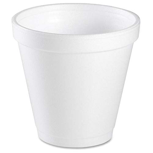 4 Oz Foam Hot / Cold Cups 50 / Bag In White