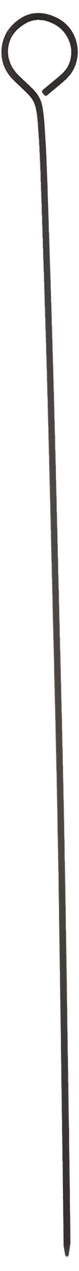 Hic Kitchen Reusable Nonstick Barbecue And Grilling Shish Kabob Skewers With Ring-Handle Top, 15-Inches Long, Set Of 4