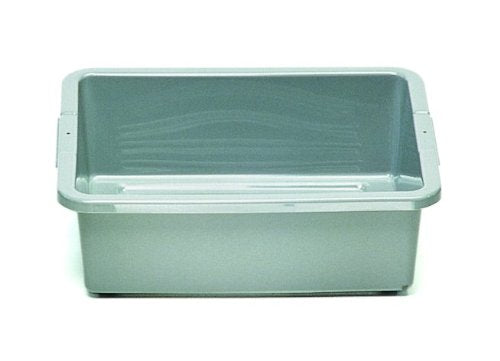 Rubbermaid Commercial 3349 4-58-Gallon Capacity, 20 Length X 15 Width X 5 Height, Gray Color, High-Density Polyethylene Bus And