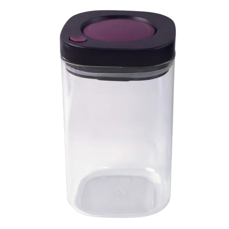 Drumstone (  1200Ml Airtight Food Storage Container  Durable Plastic With FlipTop Lid, Kitchen Organizer For Rice, Pulses, Cer