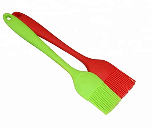 Kitchenfest Silicone Basting Brush, Heat Resistant Flexible Bakeware NonStick Cooking 21Cm Silicone Basting Brush | Pack Of 2 |