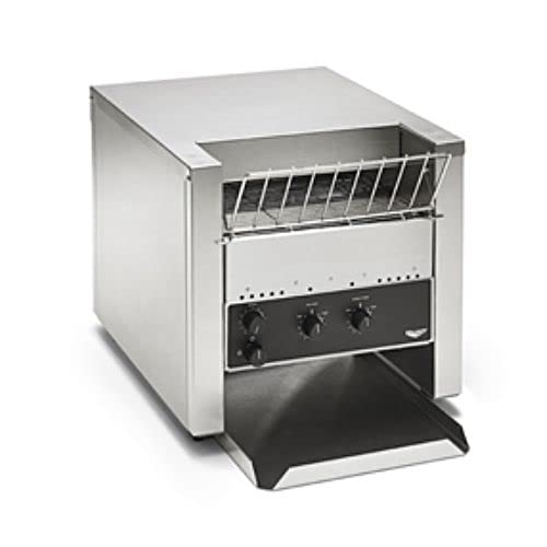 Vollrath CT4-120450 Conveyor Toaster, 10.5 Wide Conveyor, 120V, Quartz Heating Elements, Variable Speed and Heat Controls, Toast