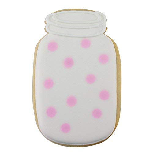 Mason Jar Cookie Cutter 3.5'' Made In Usa By Ann Clark