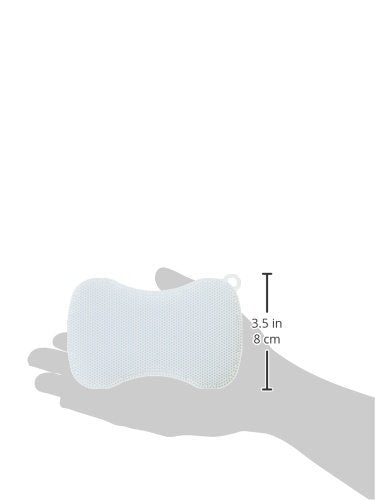 Kuhn Rikon, Clear Stay Clean Scrubber, 5'' X 3''