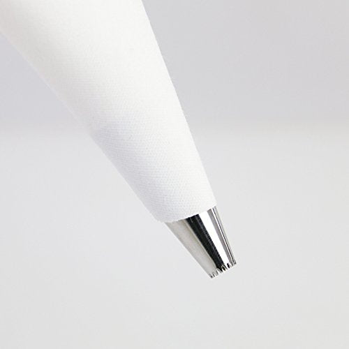 Jennice House Pastry Bags Set, 3 Pack Of Reusable Cake Decorating Cotton Canvas Piping Icing Cupcake Bags In 3 Sizes -12 Inch+14