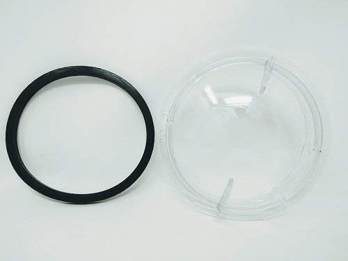 Pmw  Preethi/Preeti Mixer Eco Plus Jar Lid with Gasket  1 Set  0.4 Liter, Aqua