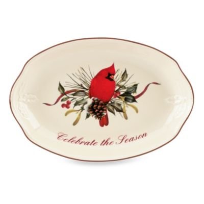 Lenox Winter Greetings Celebrate The Season Tray