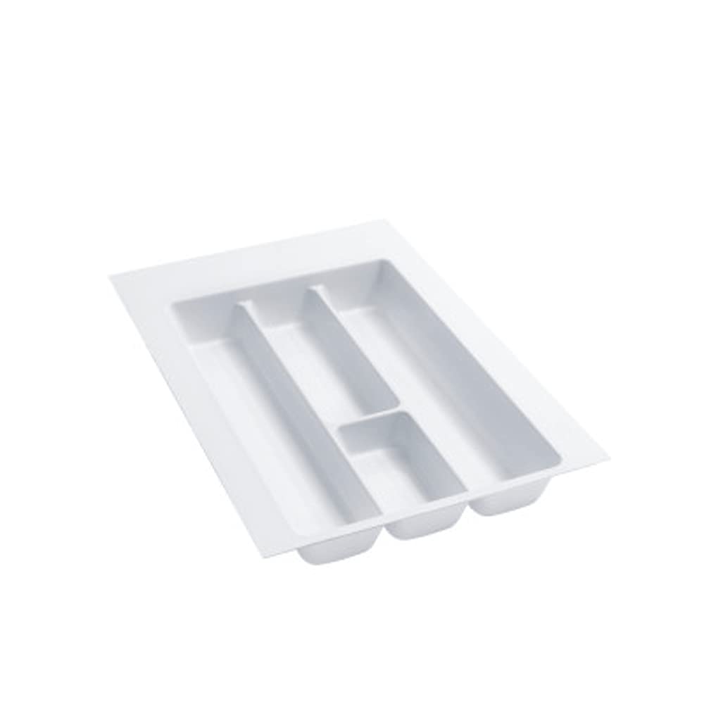 Rev-A-Shelf - Gut-12W-52 - Medium Glossy White Cutlery Tray Drawer Insert