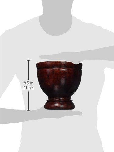 Sellergiveorbuy 8 Inches Thai Mortar Pestle Grinding Cookware Thai Food Papaya Salad Kitchen Tool From Thailand