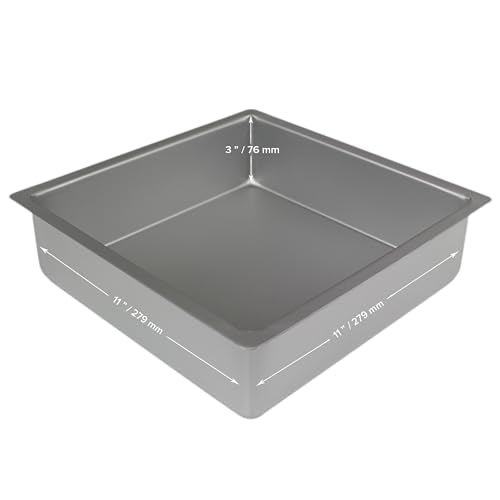 Pme Square Cake Pan, 11 X 11-Inch
