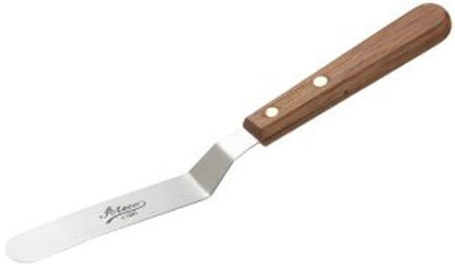 Ateco 4.5'' Offset Stainless Steel Icing Spatula - Cake Frosting Filling Spreader