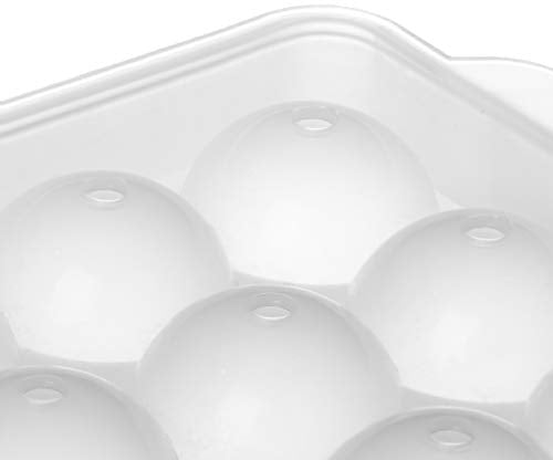 Hutzler Ball Ice Tray Mold, 24 Spheres, Natural