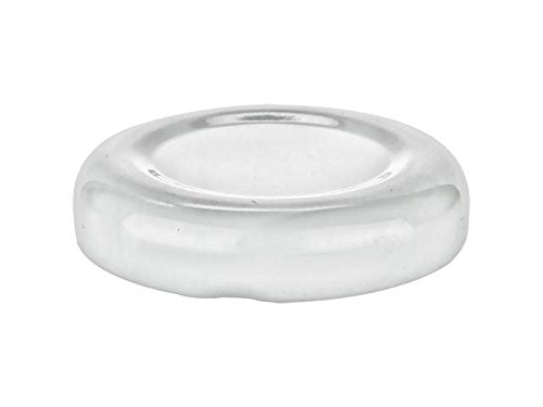 Nakpunar 24 Pcs White 38 Mm Glass Bottle Lids - 38Tw Lug Lids