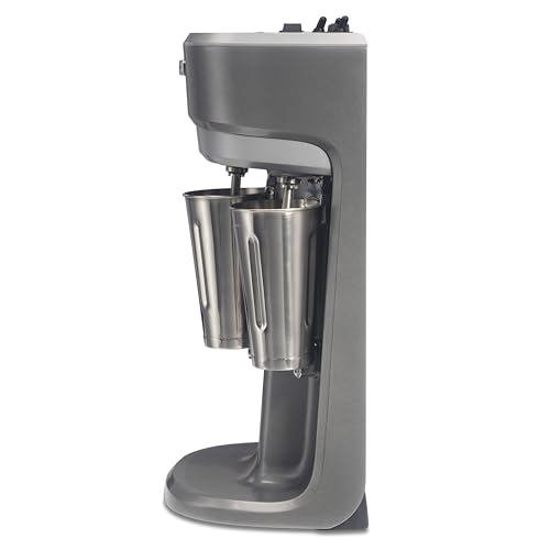 Hamilton Beach Hmd400 120V Triple Spindle Commercial Drink Mixer, Grey