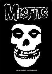 Flagline Misfits - Fiend Skull Textile Poster - 30'' X 40''