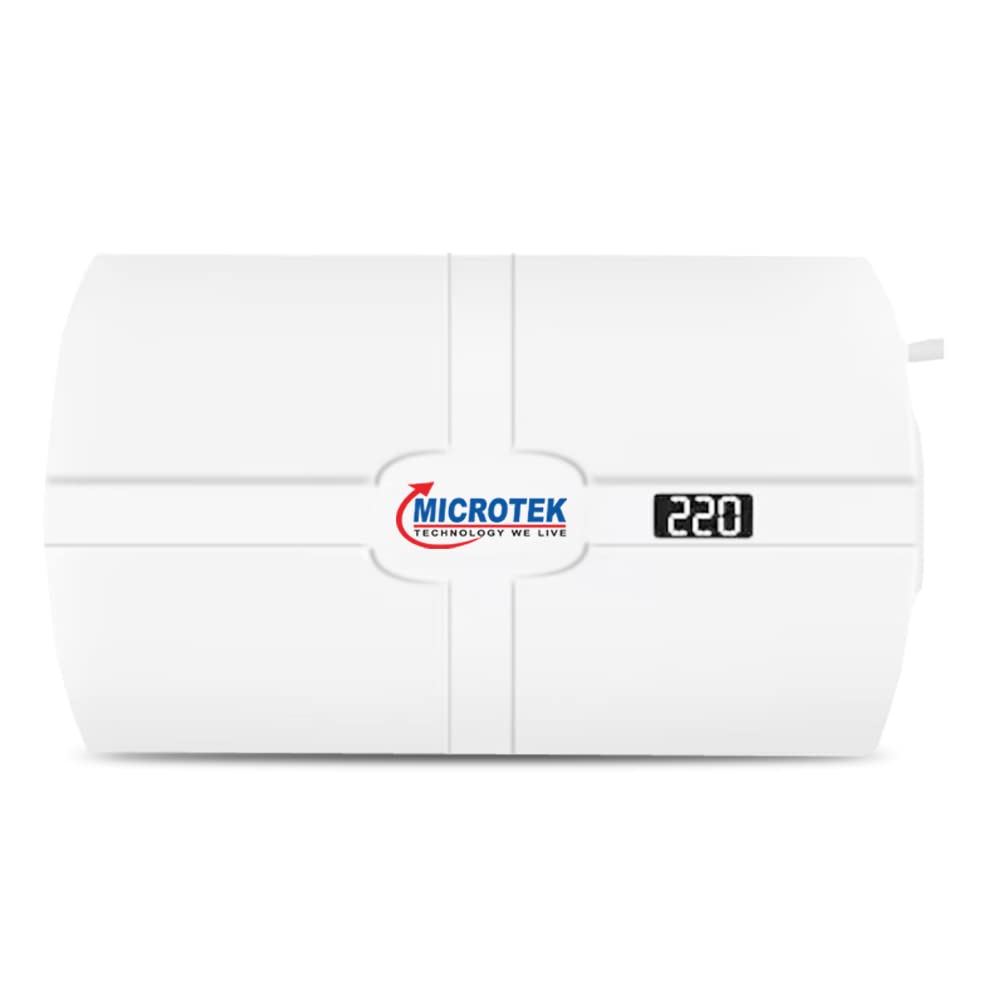 Microtek Smart Em4150+ Digital Display Wall Mounted Automatic Voltage Stabilizer For Ac Air Conditioner Up To 1.5 Ton Working Po