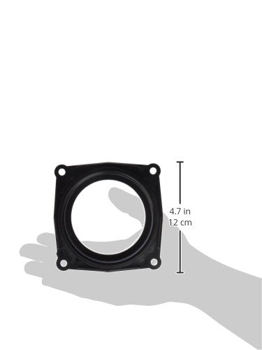 Lasalle Bristol 66V13 Slip Socket Flange - 3'' , Black