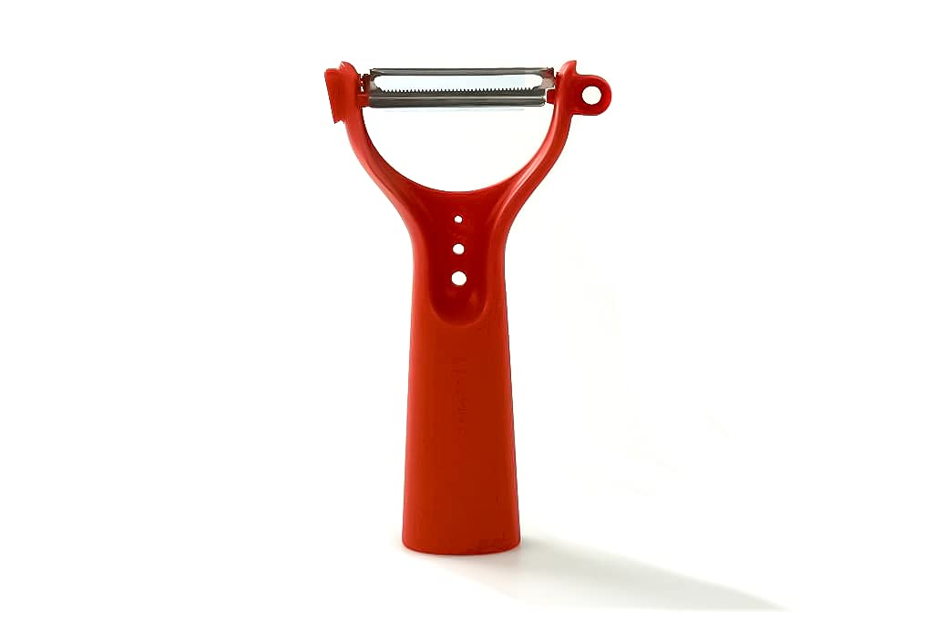 Tupperware Universal Peeler For Vegetables Red